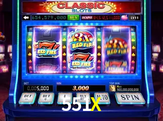 Slots 551X - Jackpots Progressivos