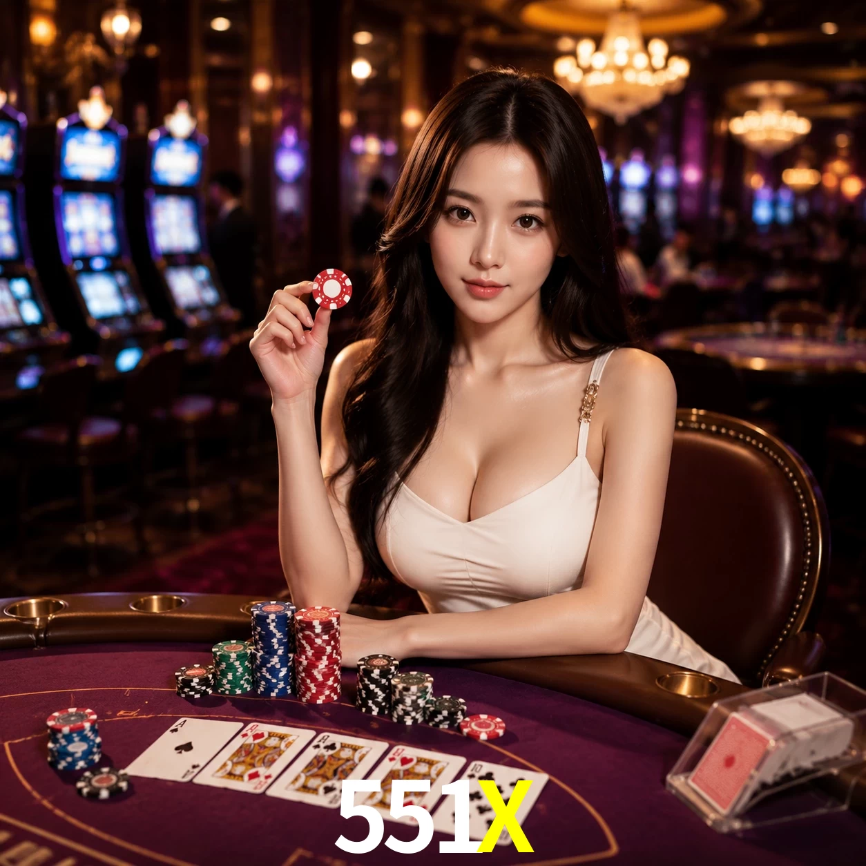Cassino ao vivo 551X dealers